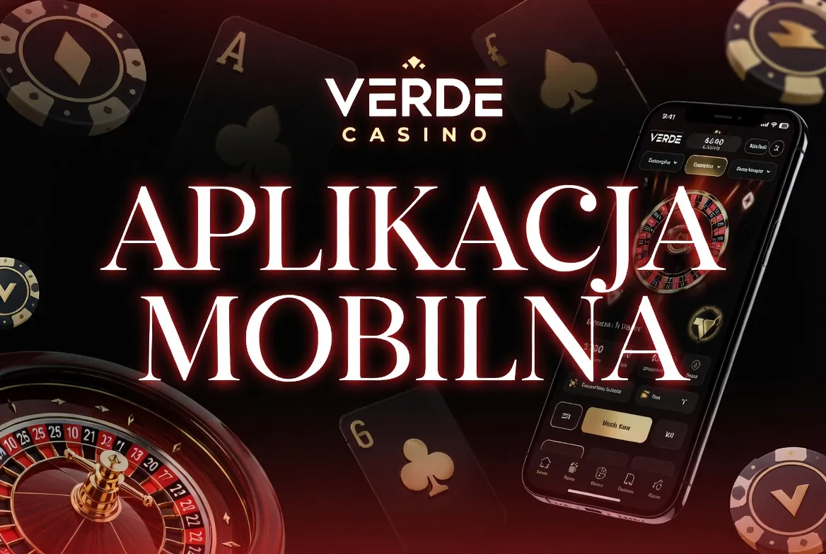 Telefon z mobilną wersją kasyna Verde w przeglądarce